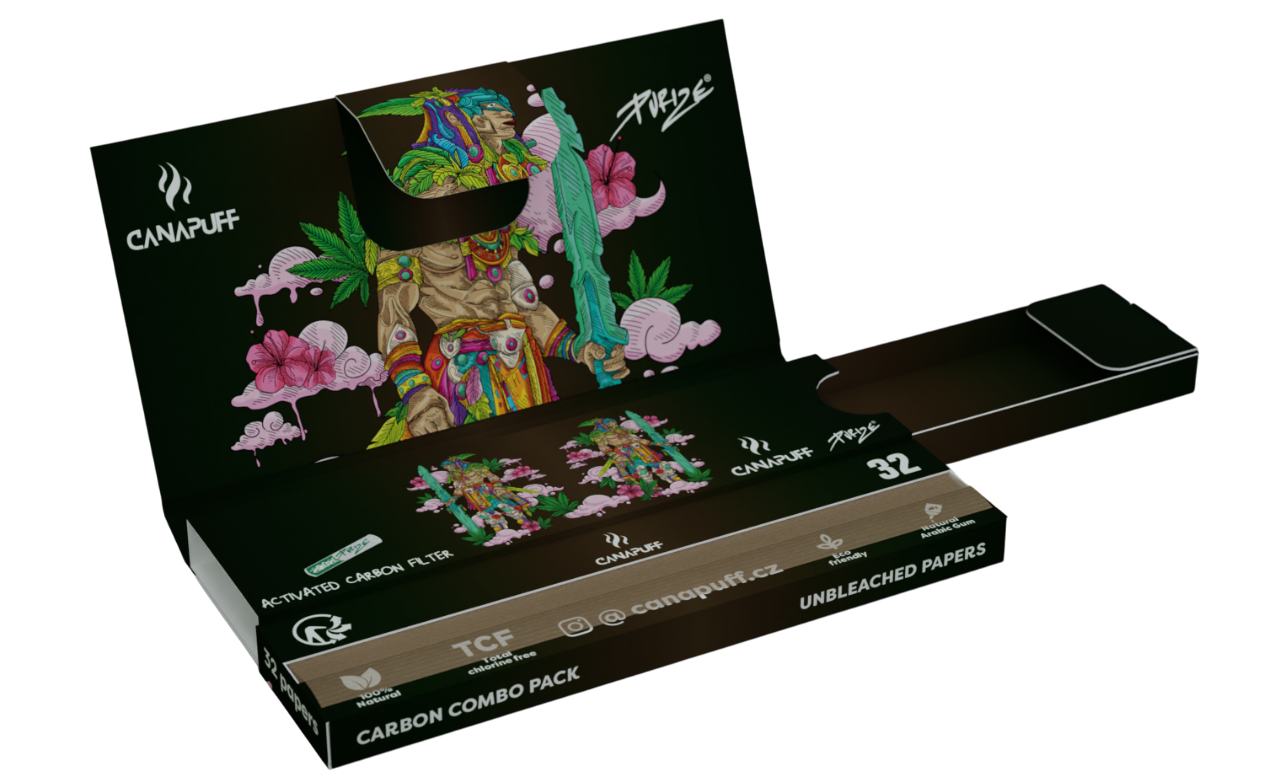 Canapuff Vloei - Carbon Combo Pack - Groene Crack