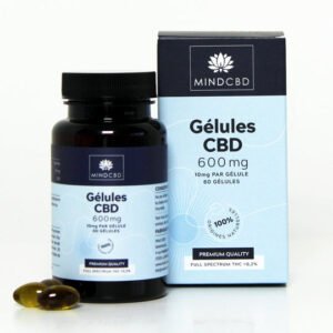 60 Full Spectrum CBD-capsules 600 mg