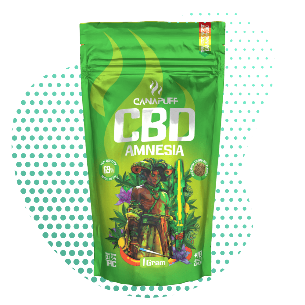 Canapuff - Amnesia 69% - CBD-bloemen