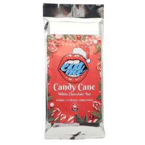 Candy Cane THC-reep – Witte chocolade