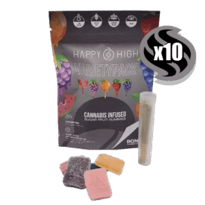 HAPPY HIGH Cannabis-geïnfuseerde gummies
