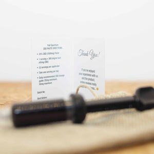 VOLLEDIG SPECTRUM CBD PASTA