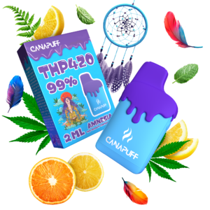 Amnesia 99% THP420 - Canapuff - Vape - 2ml