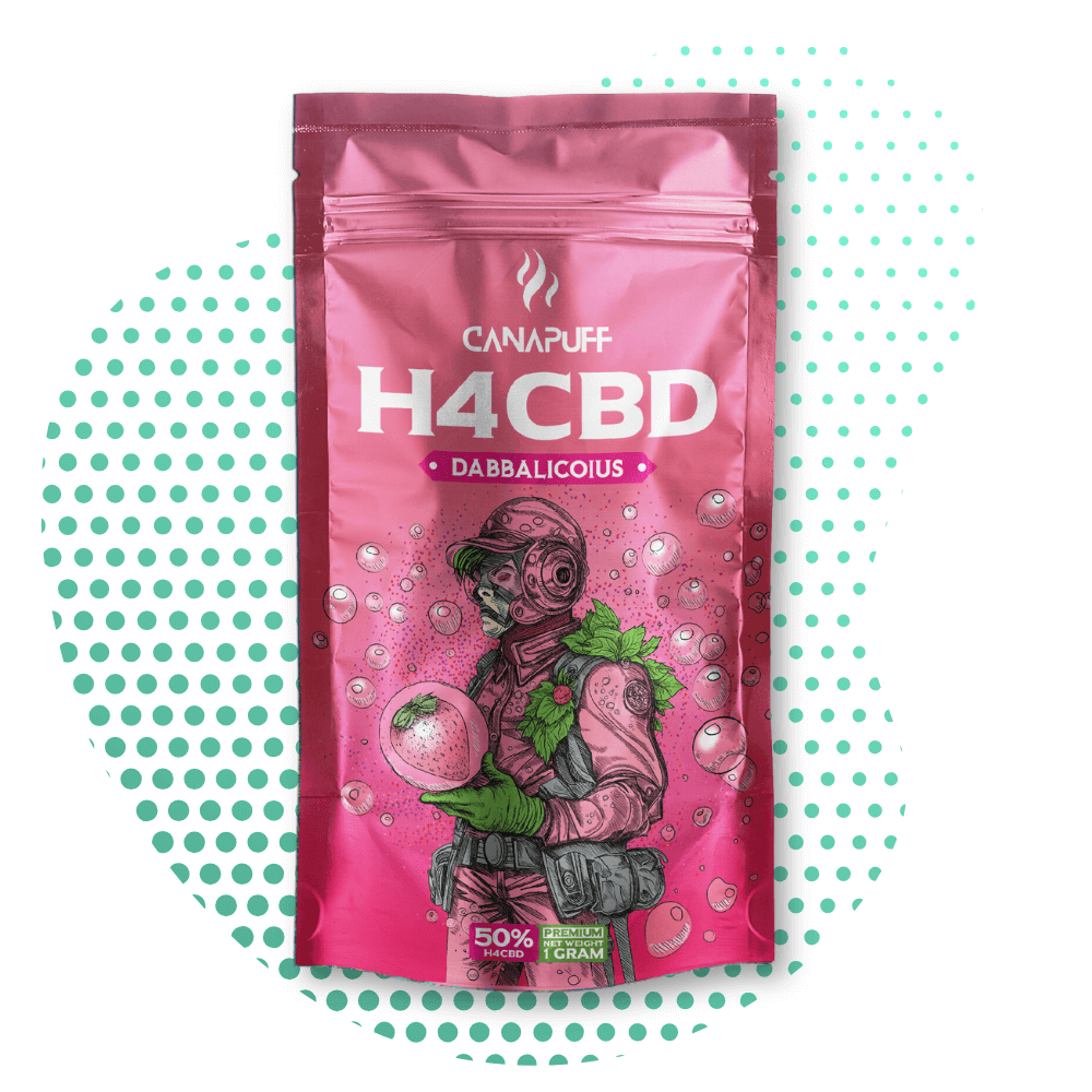 CanaPuff - Dabbalicious 50% - H4CBD Bloemen