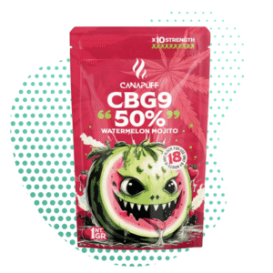 Canapuff - Watermeloen Mojito 50% - CBG9 Bloemen