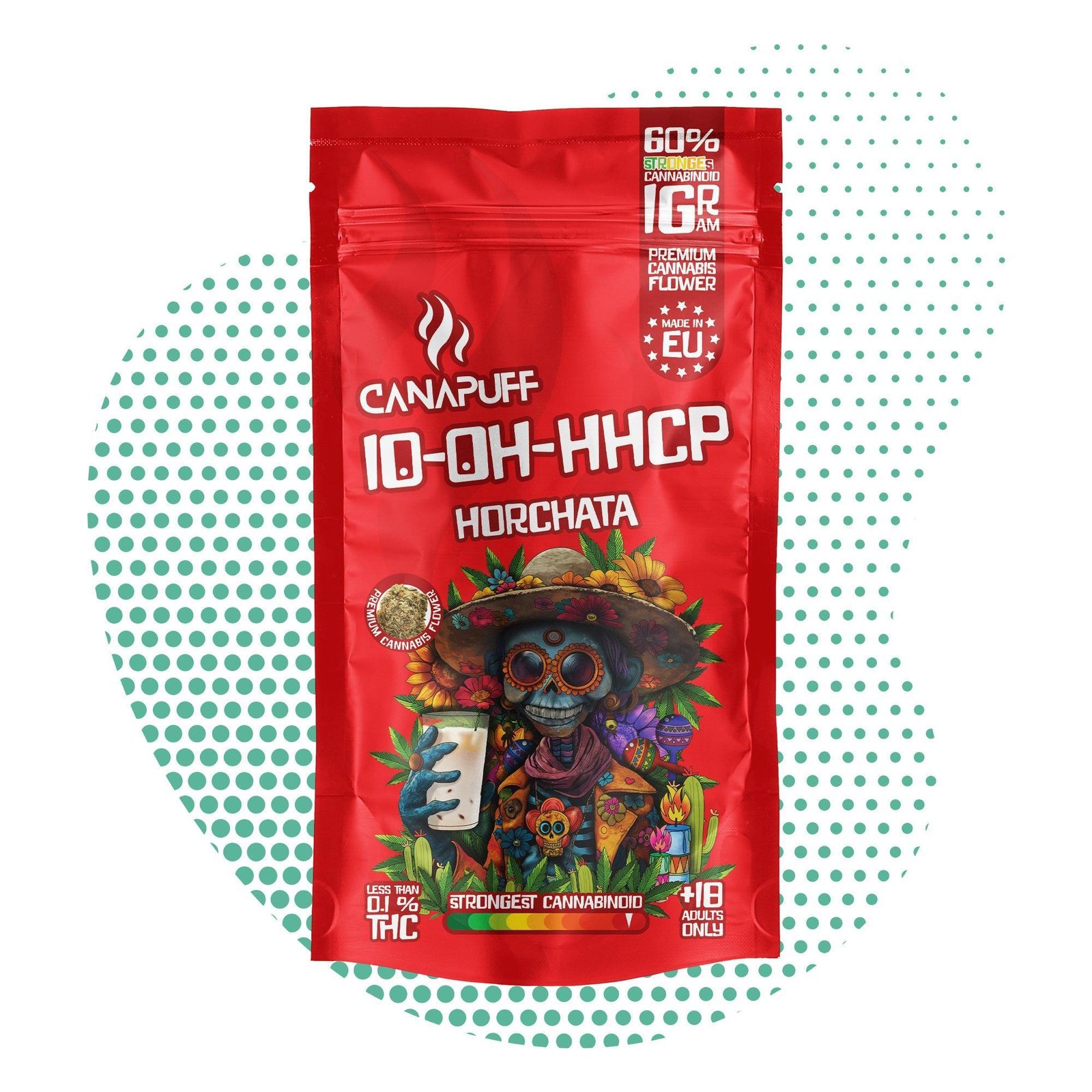 Horchata 60% - 10-OH-HHCP Bloemen