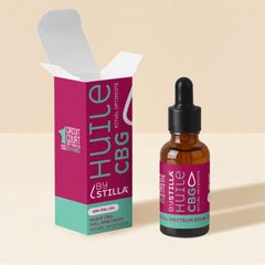 CBG CBD-olie Wilde Aardbeien. Full Spectrum 10% of 15% (10 ml)