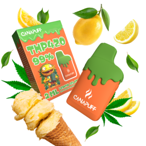 Lemon Gelato 99% THP420 - Canapuff - Eenmalig gebruik - 2ml