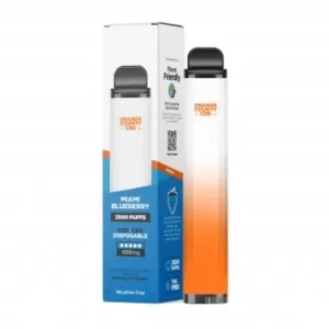 Miami Blueberry XL Vape Pen 1000mg CBD+CBG (klaar voor gebruik)