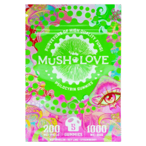 Mush Love – Watermeloen, Key Lime en Aardbei Gummies