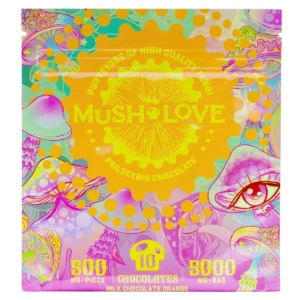 Mush Love – Sinaasappelchampignonchocolaatjes